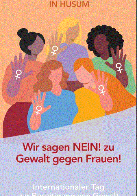Wir sagen NEIN zu Gewalt gegen Frauen!